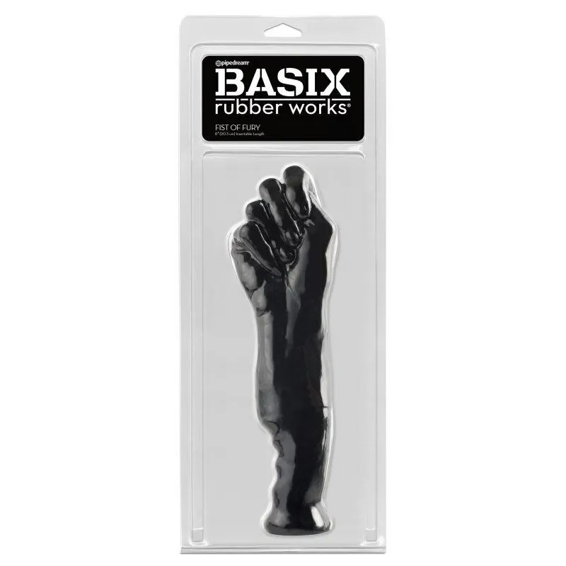 Фаллоимитатор-кулак черный