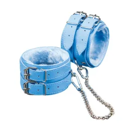 Оковы голубые с мехом