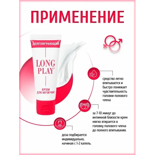 Крем пролонгатор Long Play 15мл