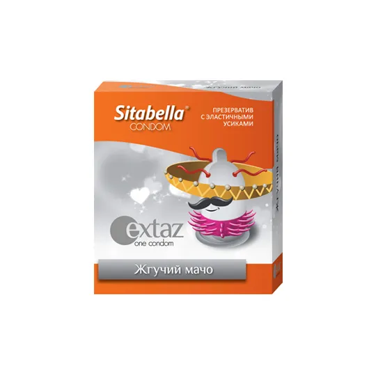 Насадка стимулирующая Sitabella EXTAZ Жгучий мачо