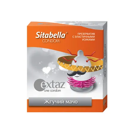 Насадка стимулирующая Sitabella EXTAZ Жгучий мачо