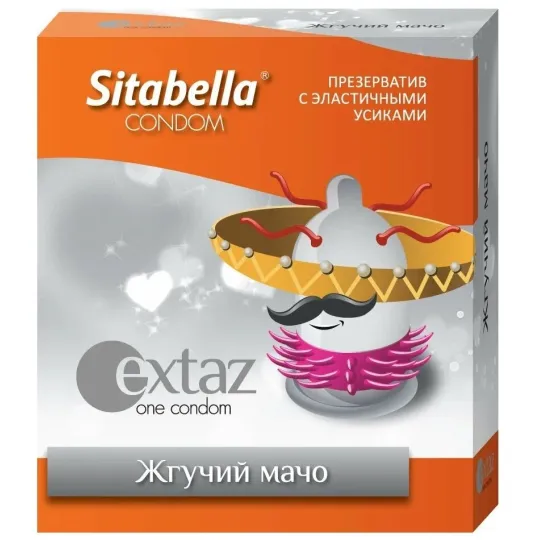 Насадка стимулирующая Sitabella EXTAZ Жгучий мачо