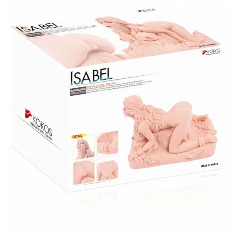 ISABEL, мастурбатор мини-кукла вагина ротик и анус без вибрации
