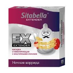 Насадка стимулирующая Sitabella EXTAZ Ночная коррида