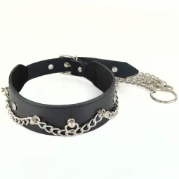 Ошейник с цепью