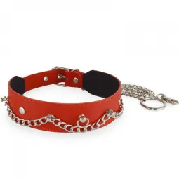 Ошейник с цепью