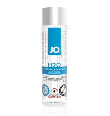 Возбуждающий любрикант на водной основе JO Personal Lubricant H2O Warming, 4 oz (120мл.)