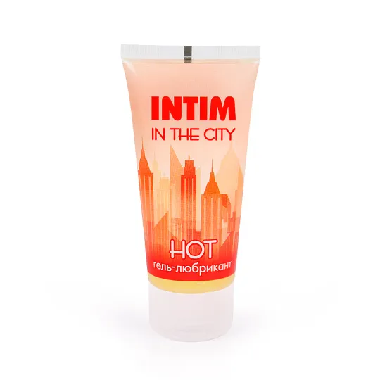 Гель-любрикант Intim hot 60 г