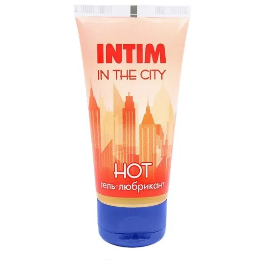 Гель-любрикант Intim hot 60 г