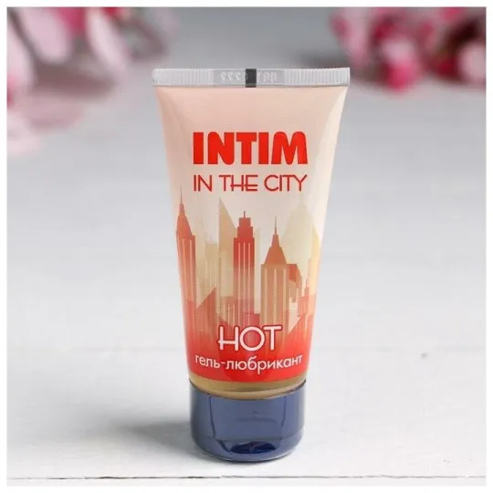 Гель-любрикант Intim hot 60 г