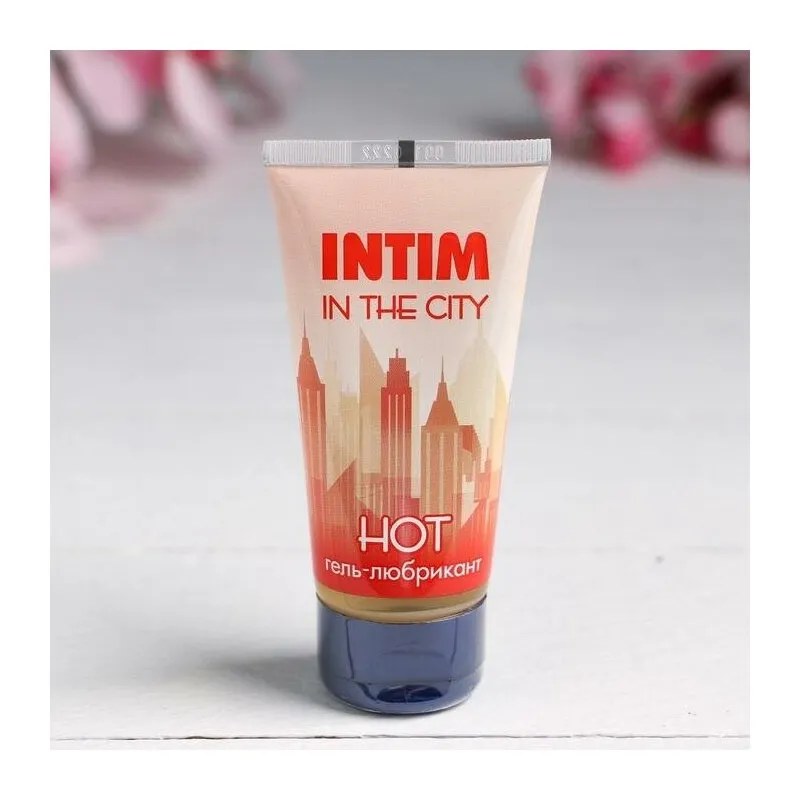 Гель-любрикант Intim hot 60 г