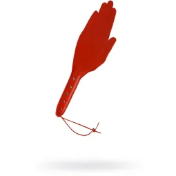 Хлопалка-ладонь красная