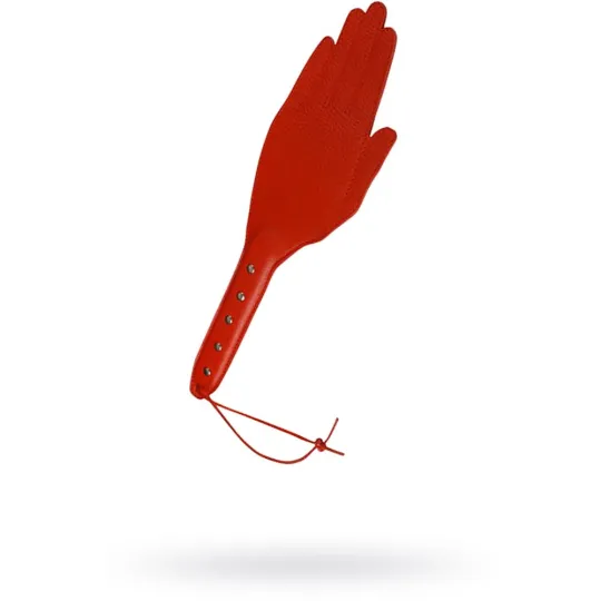Хлопалка-ладонь красная