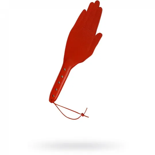 Хлопалка-ладонь красная