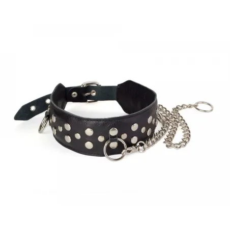 Ошейник чёрного цвета