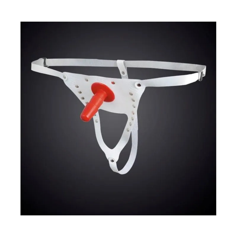 3150-3 Трусики с плагом белые