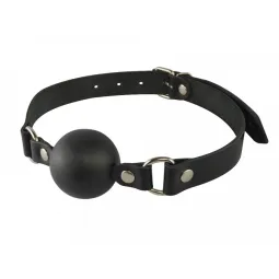 Кляп шар чёрный 3091-1