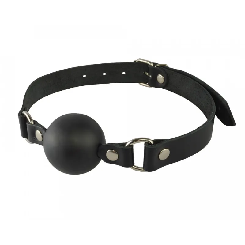 Кляп шар чёрный 3091-1