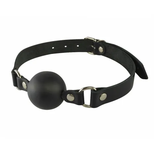 Кляп шар чёрный 3091-1