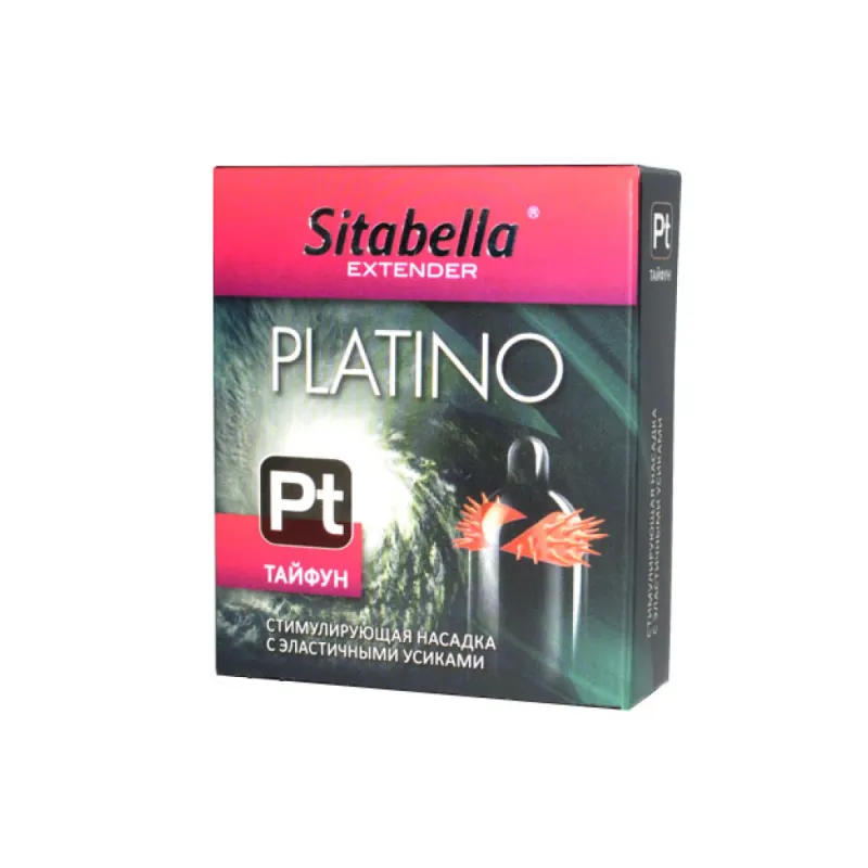 Насадка стимулирующая Sitabella Extender Platino Тайфун