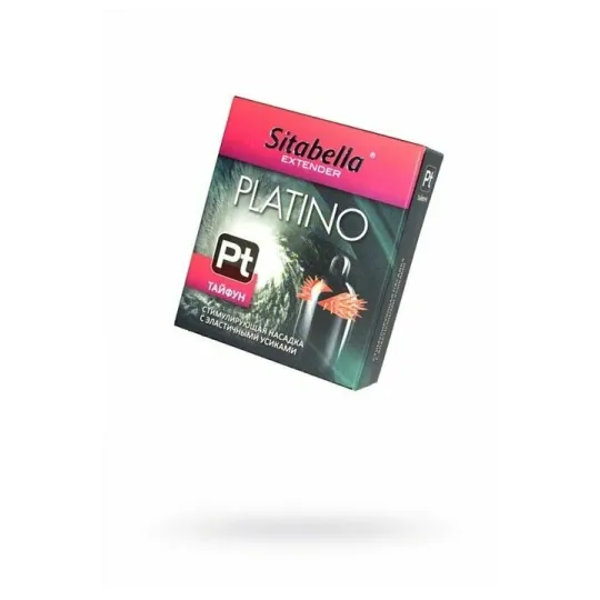 Насадка стимулирующая Sitabella Extender Platino Тайфун