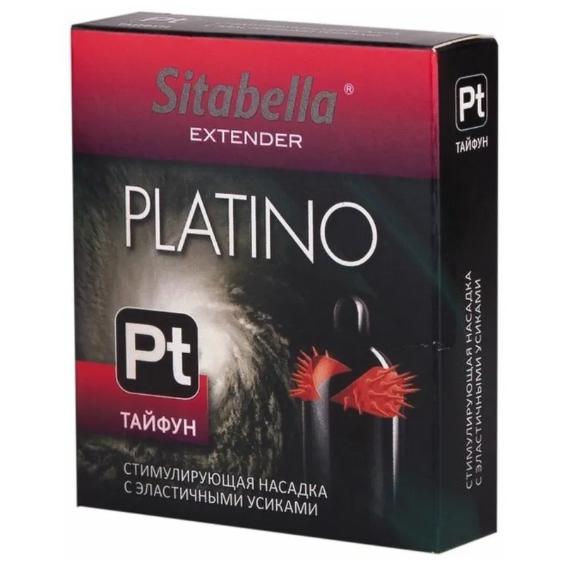 Насадка стимулирующая Sitabella Extender Platino Тайфун