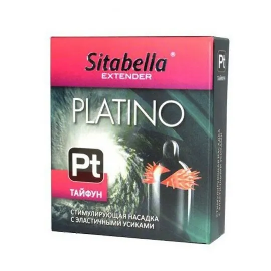 Насадка стимулирующая Sitabella Extender Platino Тайфун