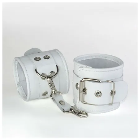 3052-3 Наручники белого цвета