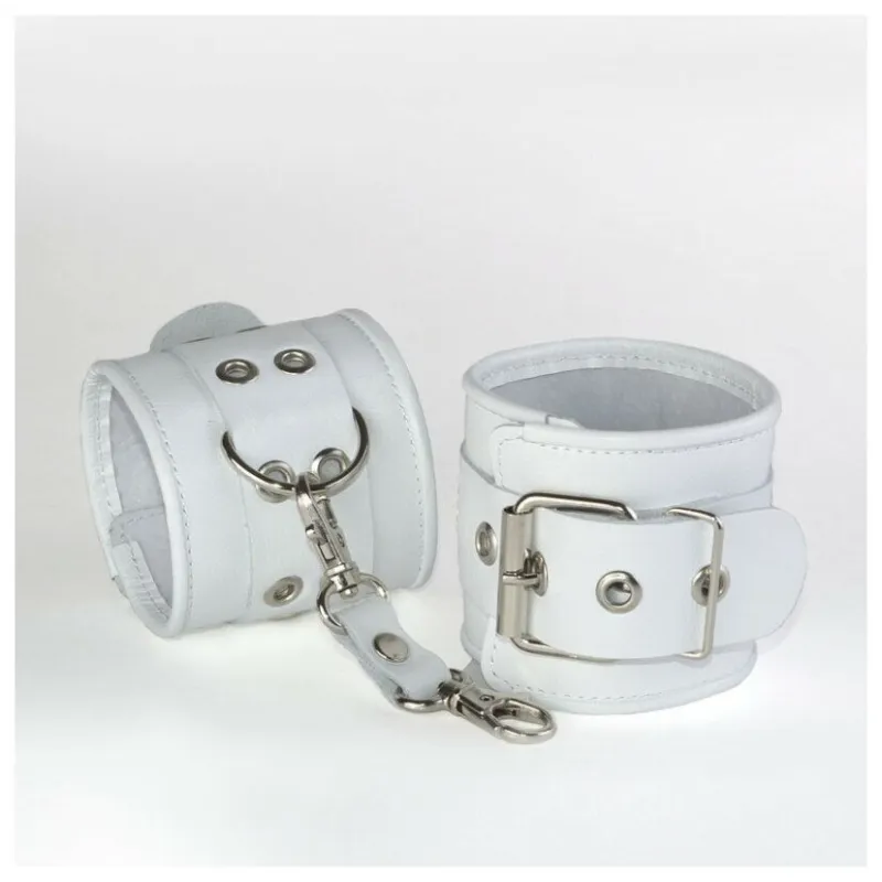 3052-3 Наручники белого цвета