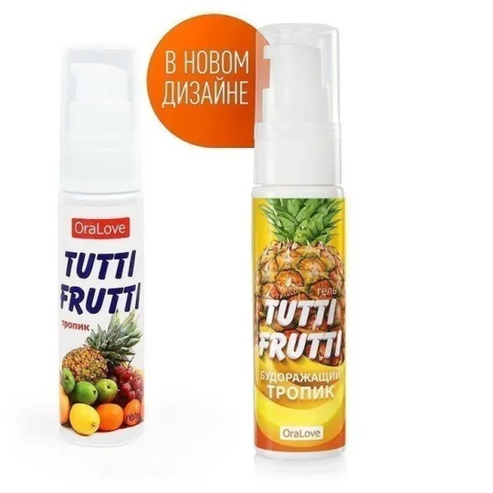 Гель TUTTI-FRUTTI тропик, 30 г