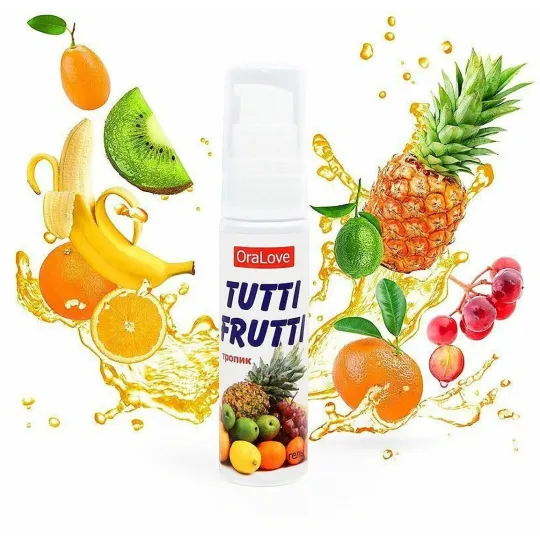 Гель TUTTI-FRUTTI тропик, 30 г