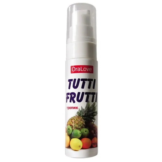 Гель TUTTI-FRUTTI тропик, 30 г
