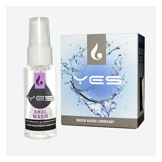 Интимный гель- лубрикант Yes anal warm, 30мл