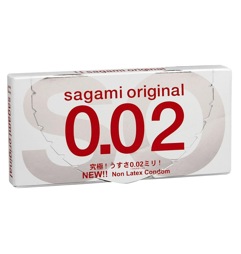 Презервативы SAGAMI Original 002 полиуретановые 2 шт.