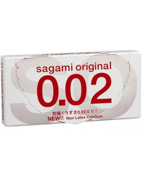 Презервативы SAGAMI Original 002 полиуретановые 2 шт.