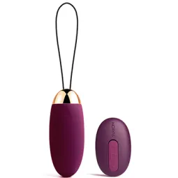 Elva Фиолетовый Вибростимулятор со встроенным аккумулятором