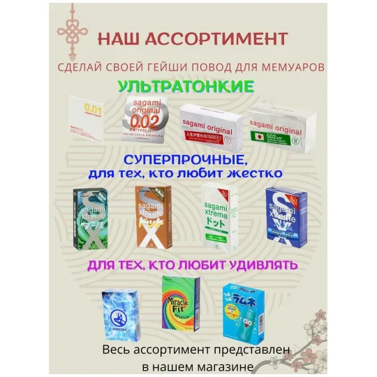 Презервативы SAGAMI Original 002 полиуретановые 6шт.