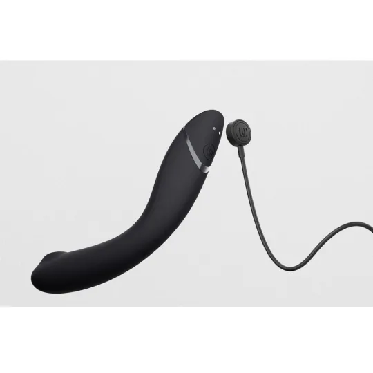 Стимулятор G-точки Womanizer OG c технологией Pleasure Air и вибрацией темно-серый