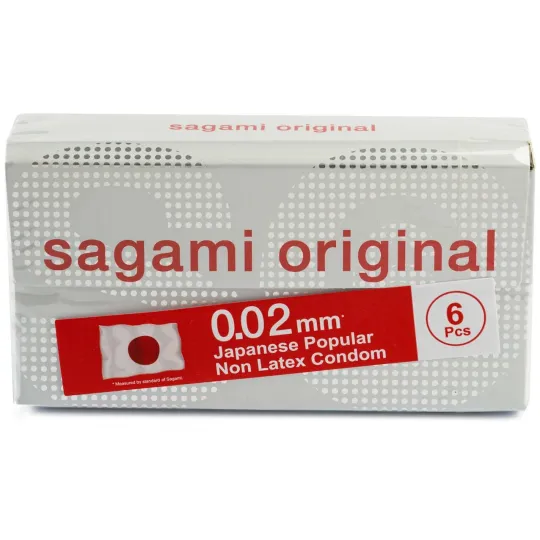 Презервативы SAGAMI Original 002 полиуретановые 6шт.