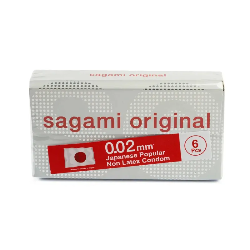 Презервативы SAGAMI Original 002 полиуретановые 6шт.
