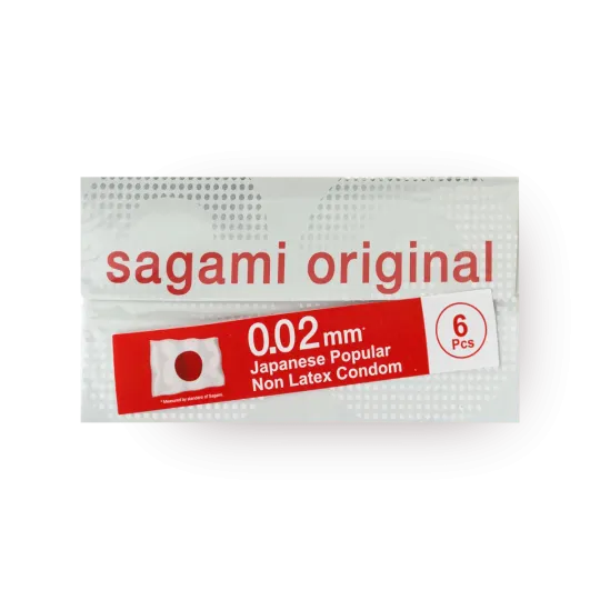 Презервативы SAGAMI Original 002 полиуретановые 6шт.