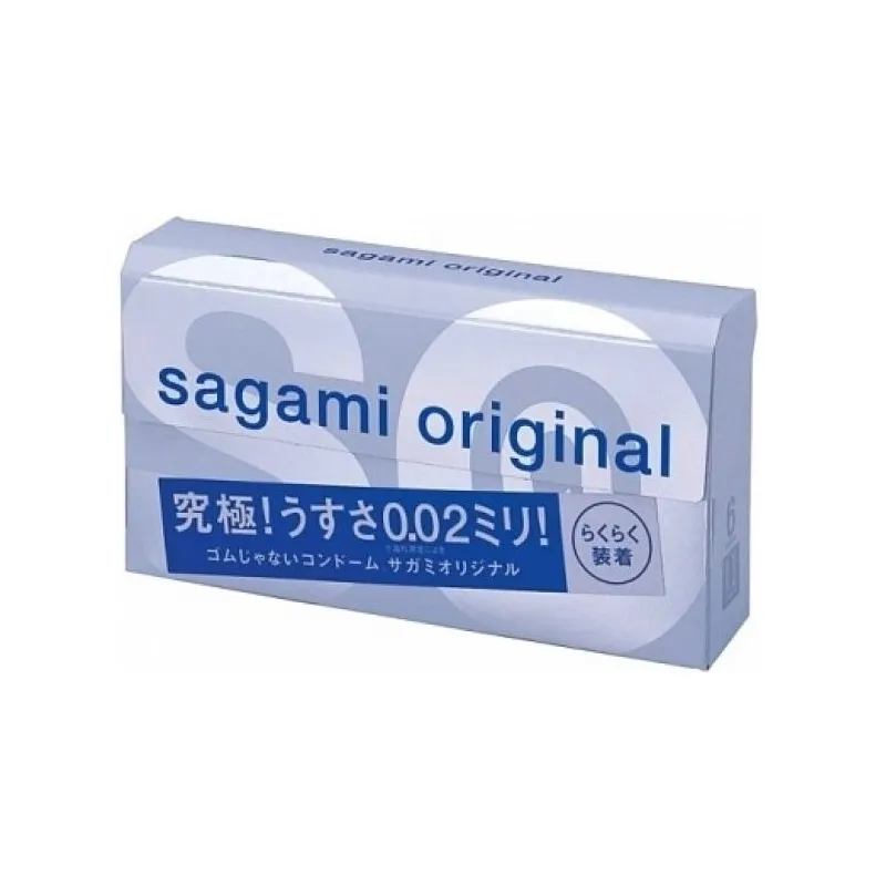 Презервативы SAGAMI Original Quick 002 полиуретановые 6шт.