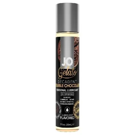 Вкусовой лубрикант "Яркий вкус двойного шоколада" / Gelato Decadent Double Chocolate 1oz - 30 мл.