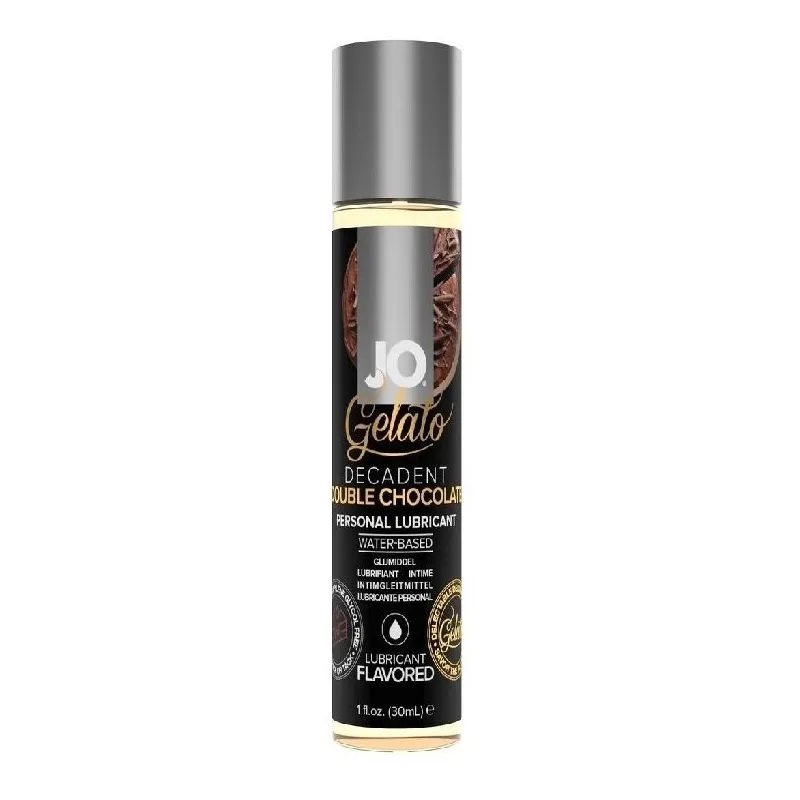 Вкусовой лубрикант "Яркий вкус двойного шоколада" / Gelato Decadent Double Chocolate 1oz - 30 мл.