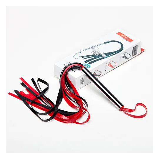 Плеть лента цвет: черный/красный