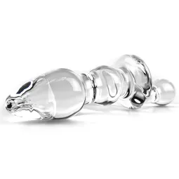 Анальный фаллоимитатор двойной -DJAGA-DJAGA стекло