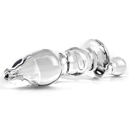 Анальный фаллоимитатор двойной -DJAGA-DJAGA стекло