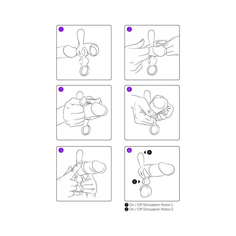 Spartakus R эрекционная насадка кольцо со съемной вибропулей черное