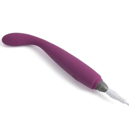 Coco Violet Гибкий тонкий вибростимулятор фиолетовый с гладкой поверхностью