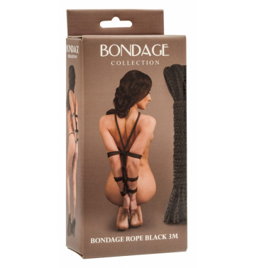 Веревка Bondage Collection Black 3m